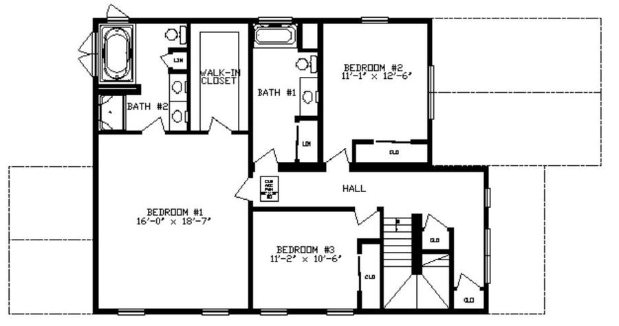 Magnolia V 2945 Square Foot Two Story Floor Plan